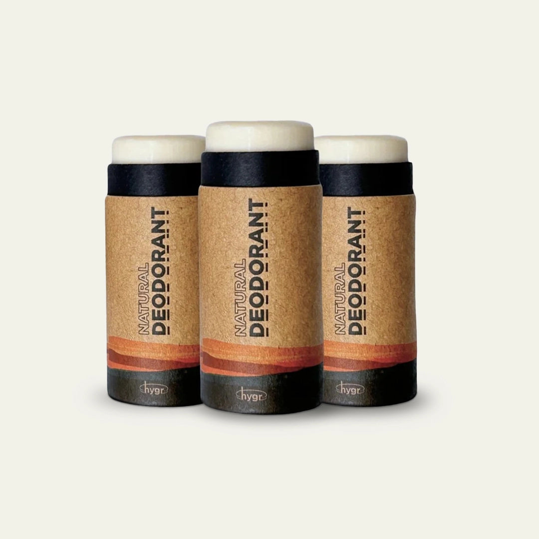 3x Natural Deodorants Bundle