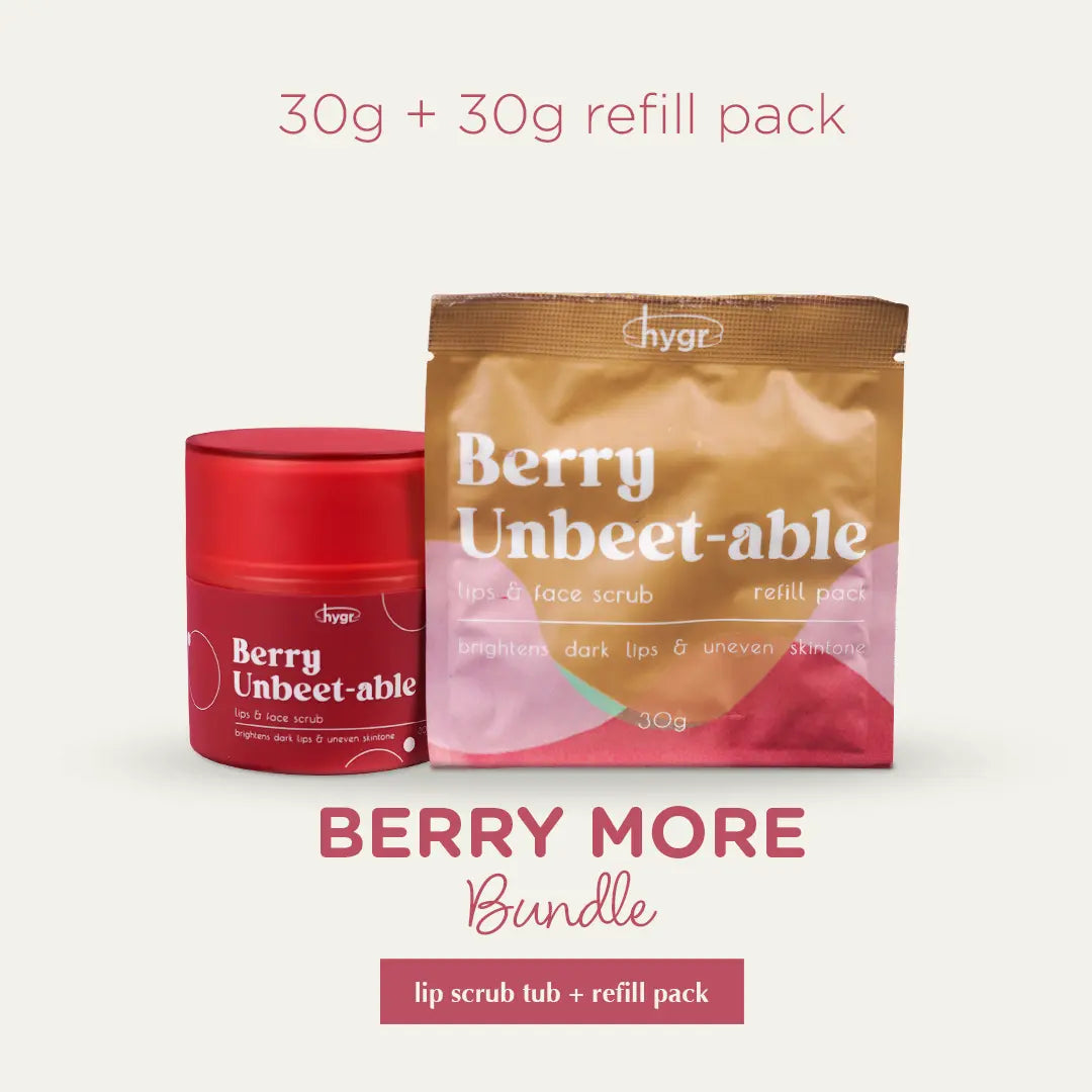 Berry Unbeetable Lips & Face Scrub