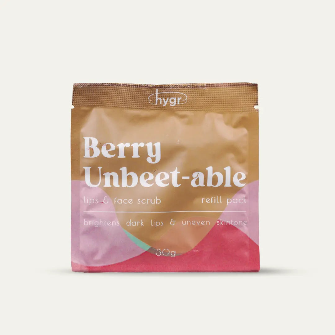 Berry Unbeetable Lips & Face Scrub