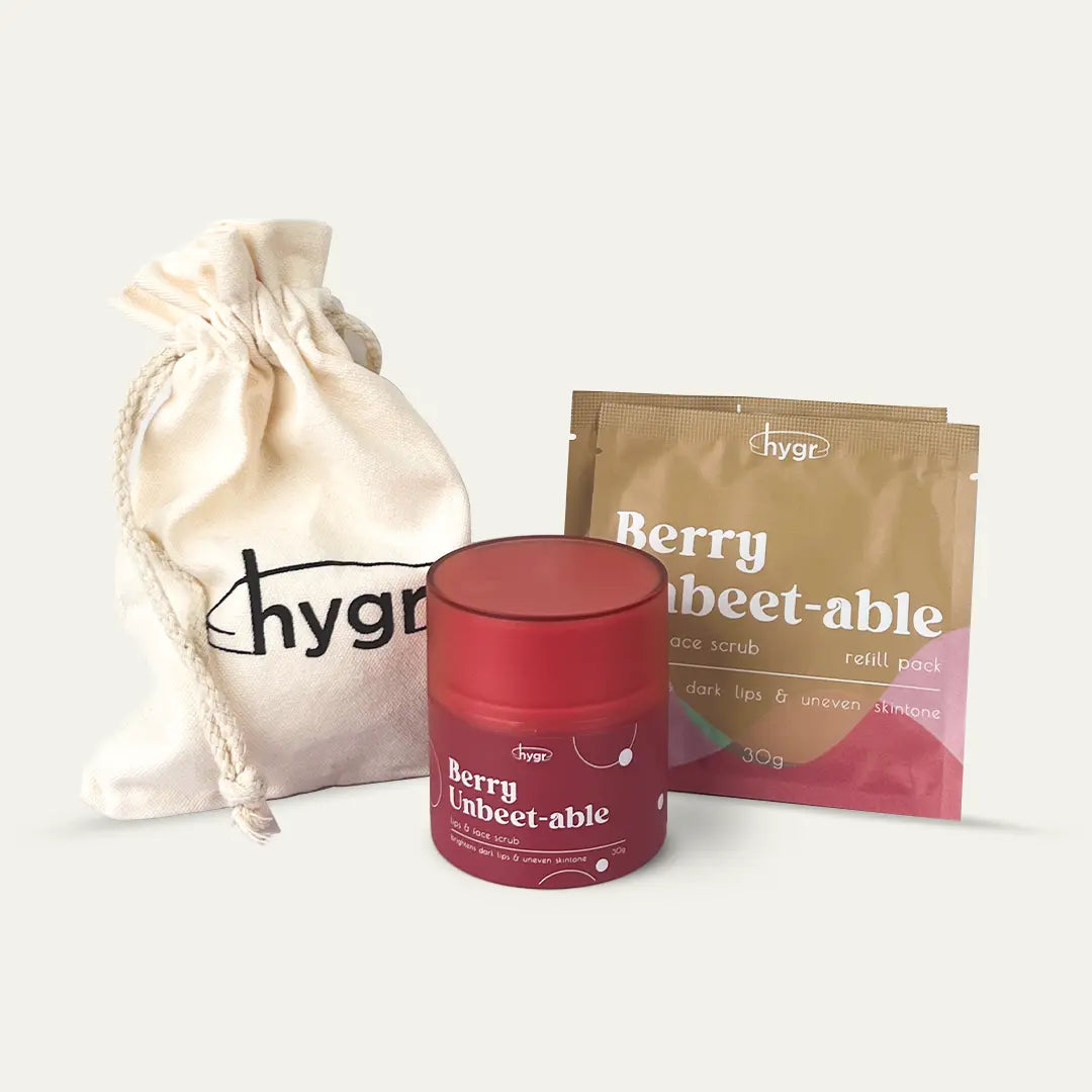 Berry Unbeetable Lips & Face Scrub