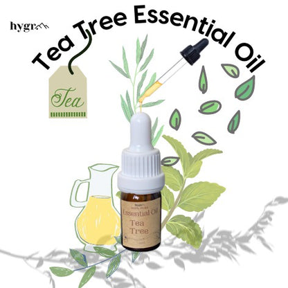 Hygr 100% Pure Tea Tree Essential Oil