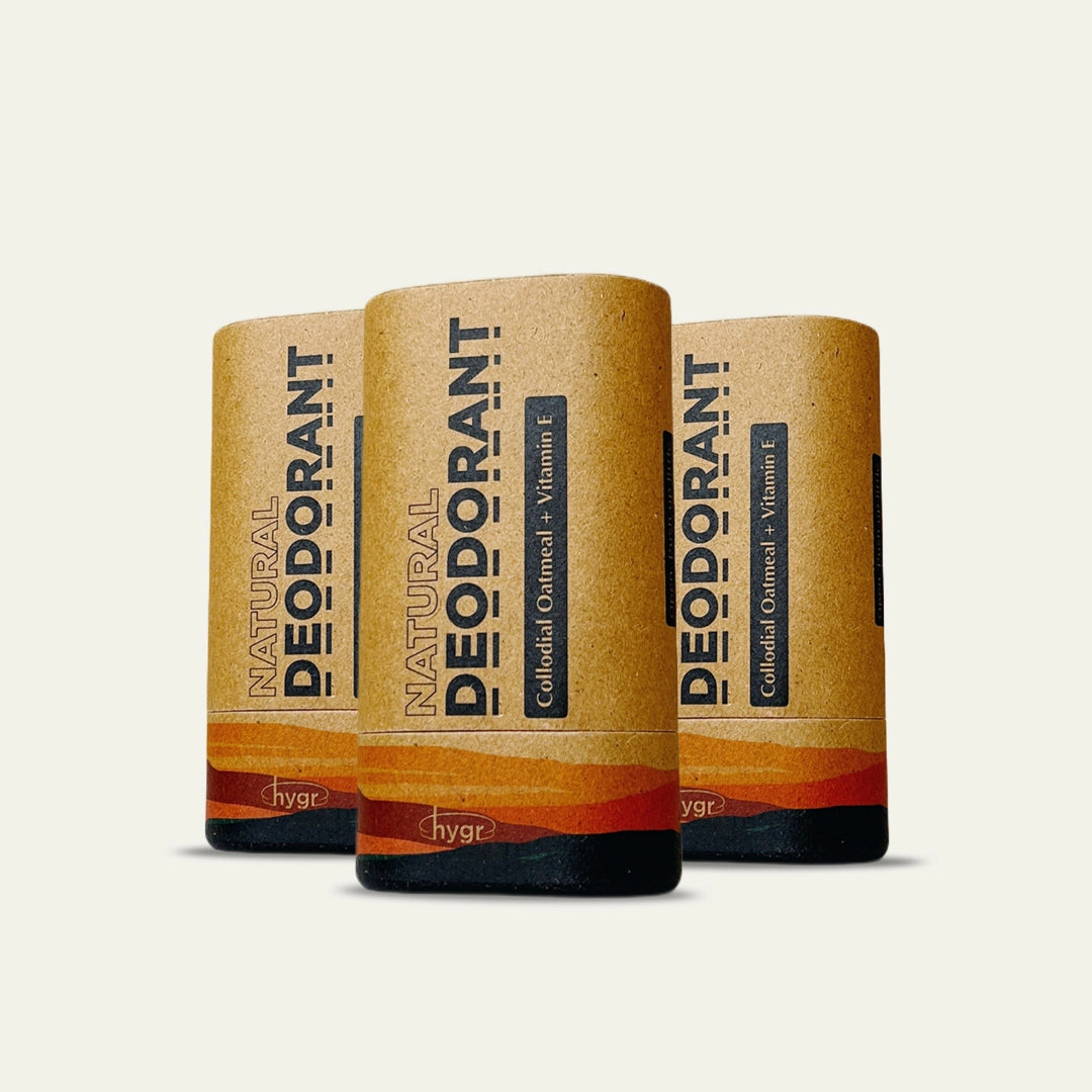 3x 50G Natural Deodorants Bundle