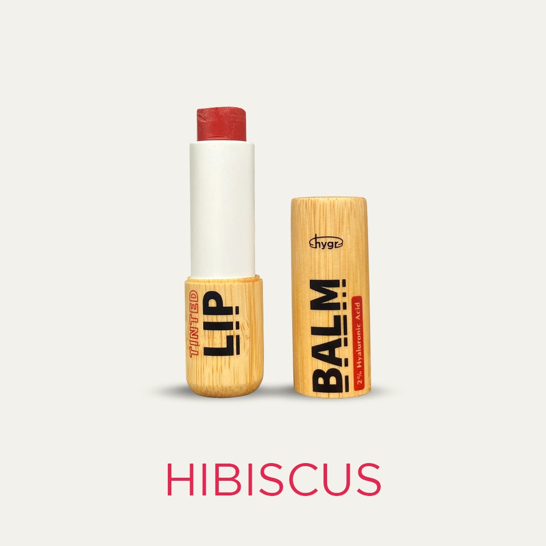 [ALL] Bamboo Refillable Natural Tinted Lip Balm + 2 % Hyaluronic Acid