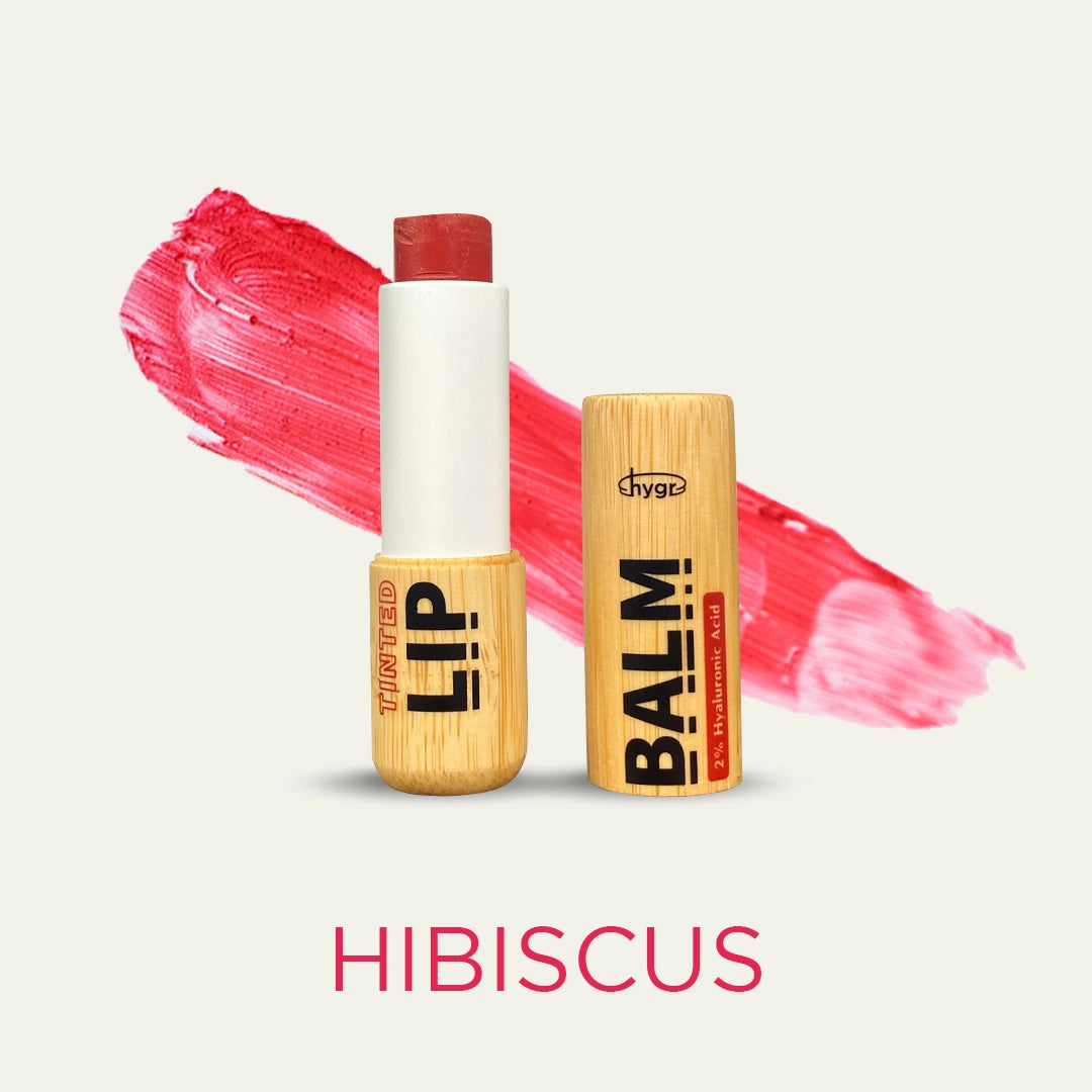 [ALL] Bamboo Refillable Natural Tinted Lip Balm + 2 % Hyaluronic Acid