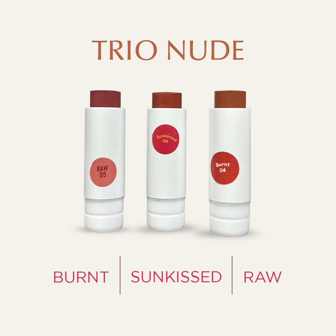 [ALL] Bamboo Refillable Natural Tinted Lip Balm + 2 % Hyaluronic Acid