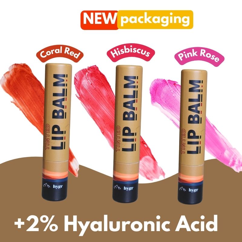 HYGR Natural Trio Red Lips Bundle [3 colors]