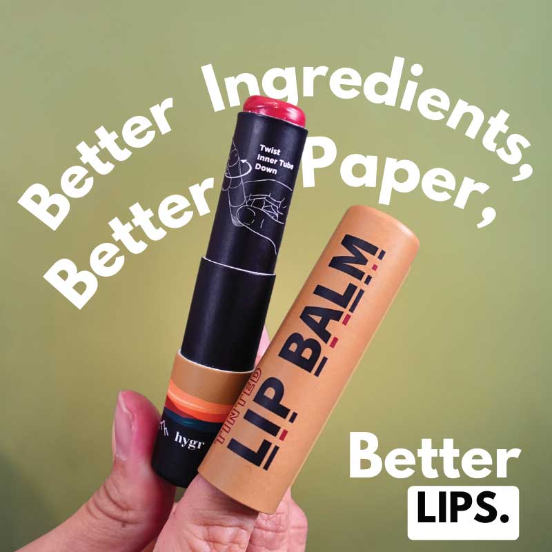 [Burnt] Natural Tinted Lip Balm + 2 % Hyaluronic Acid